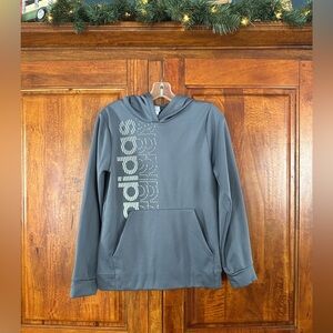 adidas Charcoal Gray Hoodie